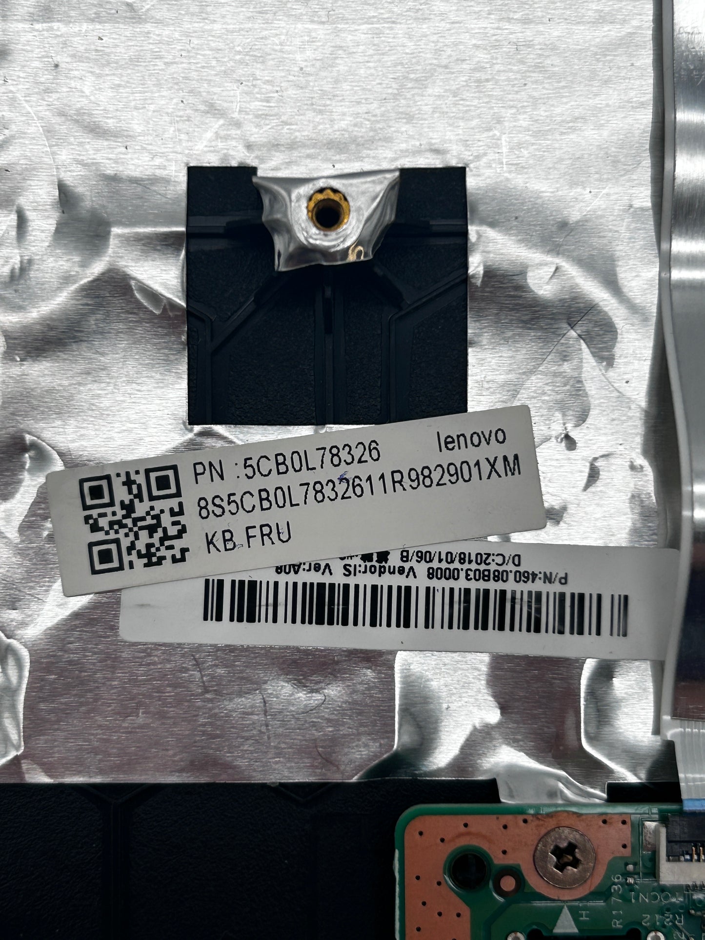 Lenovo V110-15IAP US English Klaviatūros Korpusas (Palmrest) - 5CB0L78326