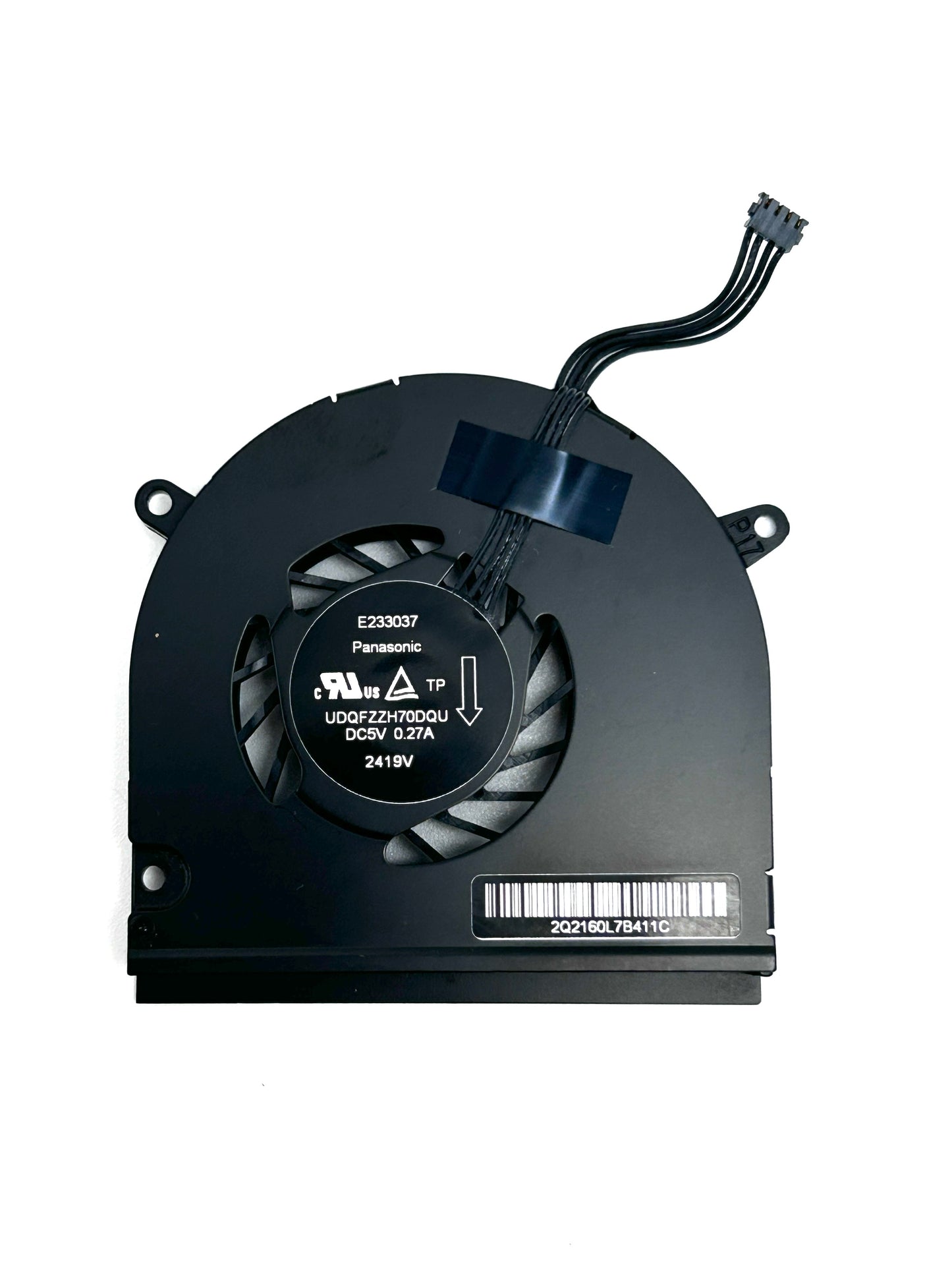 Apple MacBook Pro A1278 Aušintuvas (CPU Cooling Fan) 4-Pin UDQFZZH70DQU