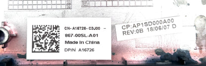 Dell Latitude 5480 Klaviatūros Korpusas (Palmrest) Su Jutikliniu Pelės Kilimėliu A16726