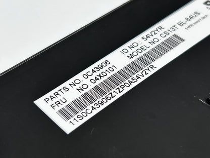 Lenovo ThinkPad T440 T450 L460 Klaviatūra US QWERTY (su apšvietimu) 04X0101 / 0C4906