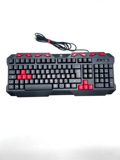 Deltaco Gaming USB Laidinė Žaidimų Klaviatūra