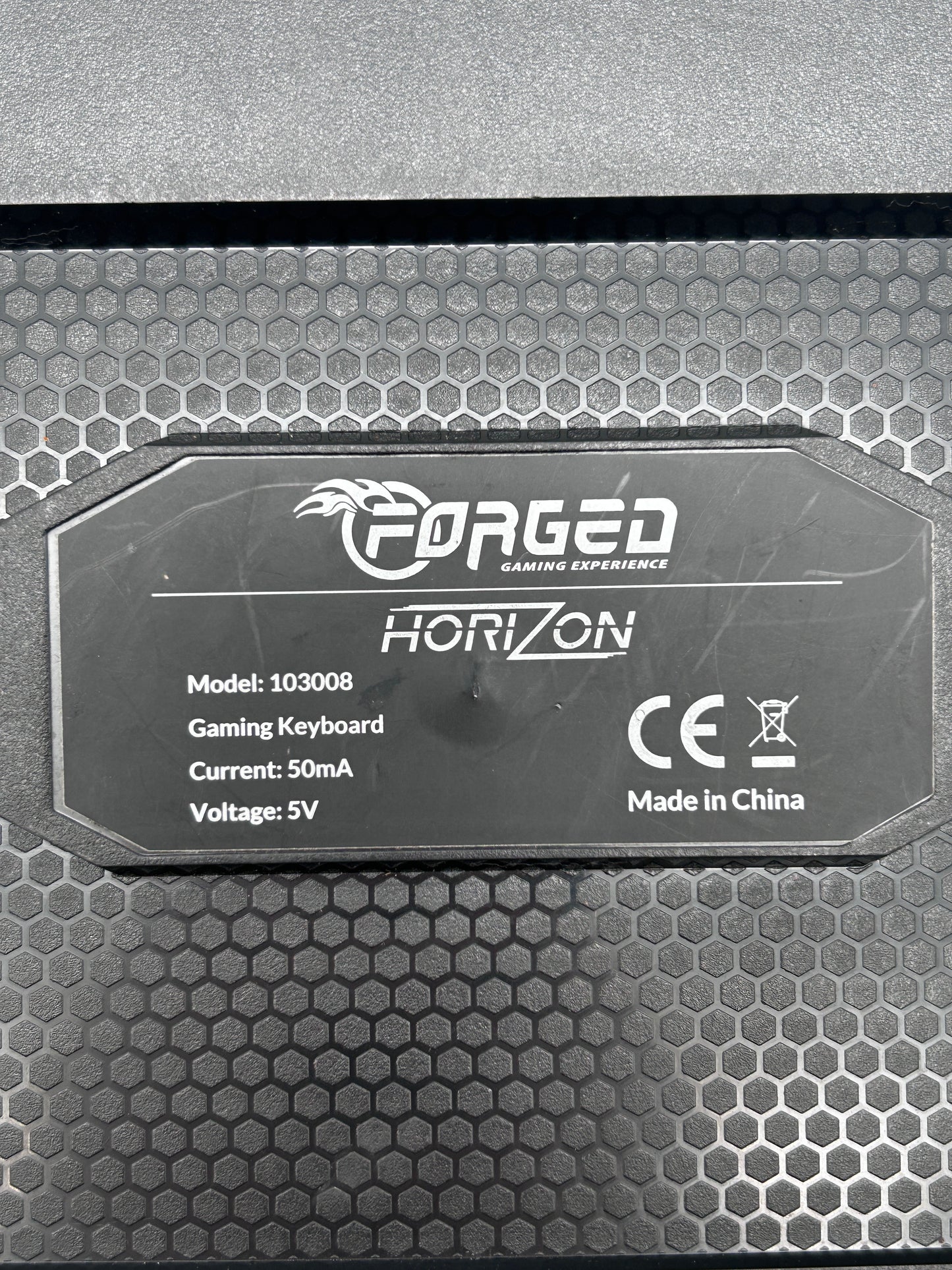 Forged (Gaming Experience) Horizon Klaviatūra