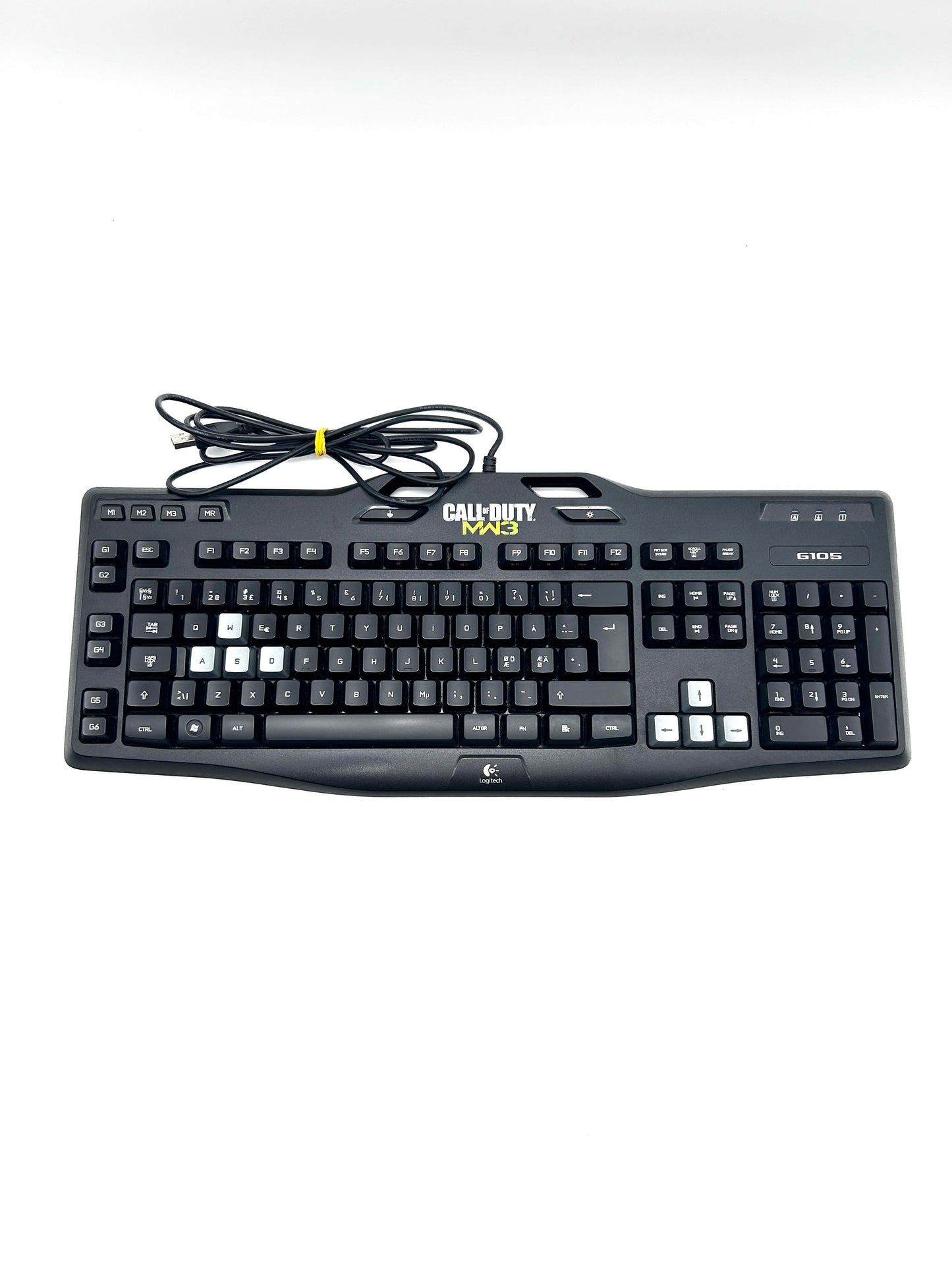 Logitech G105 Call of Duty: MW3 Edition Gaming Žaidimų Membraninė Klaviatūra