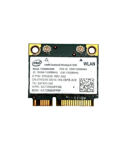 Dell Vostro 3550 Intel Wireless-N 1030 WiFi Tinklo Plokštė 11230BNHMW 07KGX9