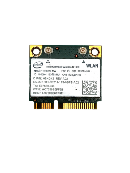 Dell Vostro 3550 Intel Wireless-N 1030 WiFi Tinklo Plokštė 11230BNHMW 07KGX9