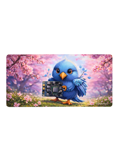 Labai Didelis ,,Cypukas Cherry Blossoms'' Žaidimų Kilimėlis Mousepad 90x40 + DOVANA!
