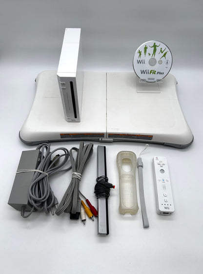 Nintendo Wii RVL-001 Žaidimų Konsolės Baltas Rinkinys