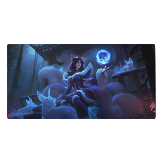 Ahri's Enchanted Night - League of Legends Žaidimų Kilimėlis Mousepad
