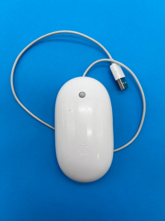 Originali Apple Mighty Mouse A1152 Laidinė Balta Pelė EMC No.: 2058