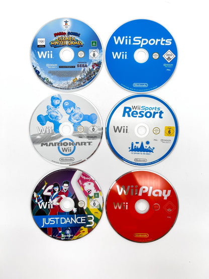Nintendo Wii Mini RVL-201 (EUR) Žaidimų Konsolės Pilnas Rinkinys