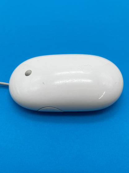 Originali Apple Mighty Mouse A1152 Laidinė Balta Pelė EMC No.: 2058
