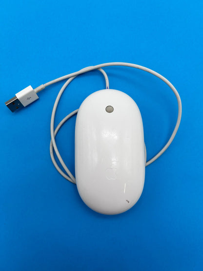 Originali Apple Mighty Mouse A1152 Laidinė Balta Pelė EMC No.: 2058