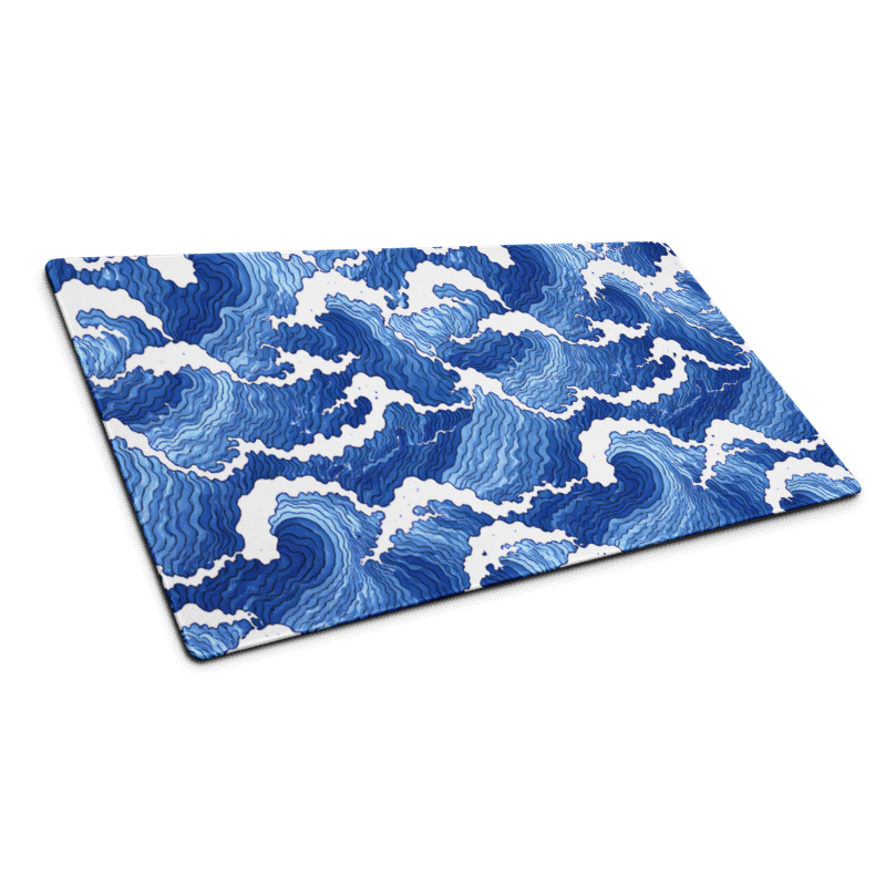 ,,Japoniškos Bangos'' Žaidimų Kilimėlis Mousepad