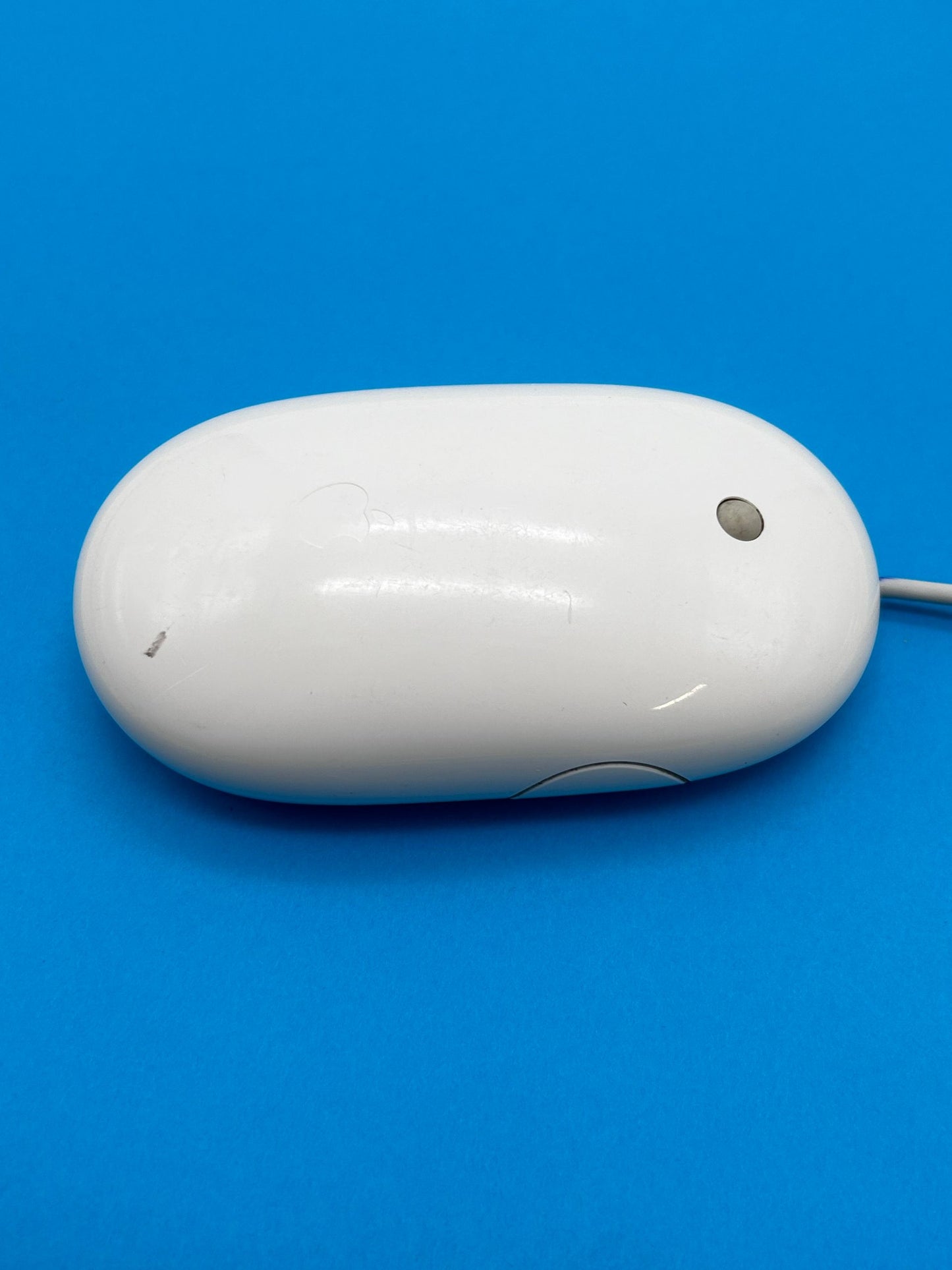 Originali Apple Mighty Mouse A1152 Laidinė Balta Pelė EMC No.: 2058