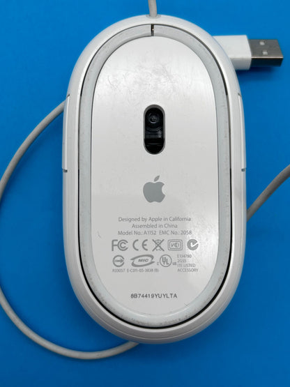 Originali Apple Mighty Mouse A1152 Laidinė Balta Pelė EMC No.: 2058