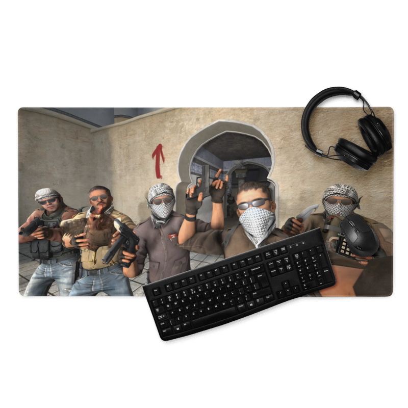CS:GO Terrorist Selfie - Žaidimų Kilimėlis Mousepad