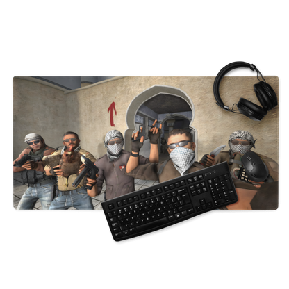 CS:GO Terrorist Selfie - Žaidimų Kilimėlis Mousepad