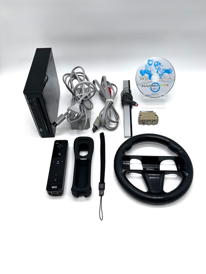 Nintendo Wii RVL-101 Žaidimų Konsolės Juodas Rinkinys