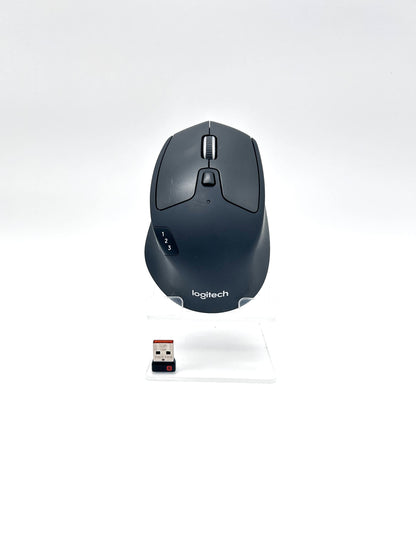 Logitech M720 Triathlon Biuro Ofiso Darbo Belaidė Pilka Pelė