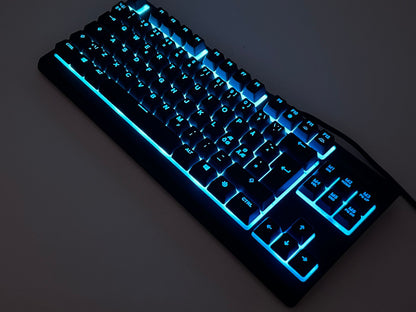 SteelSeries APEX 3 TKL Membraninė Gaming Žaidimų Klaviatūra
