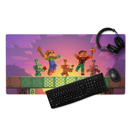 Minecraft ,,Sunset Jump'' Žaidimų Kilimėlis Mousepad