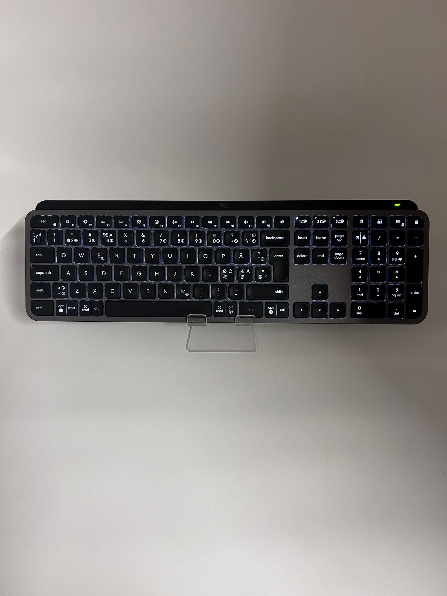 Logi MX Keys S Logitech Belaidė Wireless Darbo Ofisinė Klaviatūra