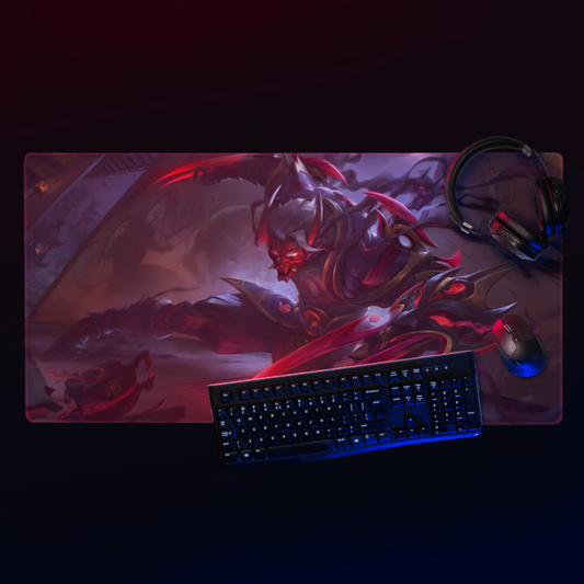 Blood Moon Zed Skin - League of Legends Žaidimų Kilimėlis Mousepad