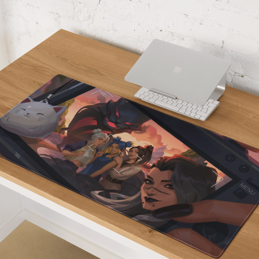 ,,Danger Behind Us'' Valorant Žaidimų Kilimėlis Mousepad