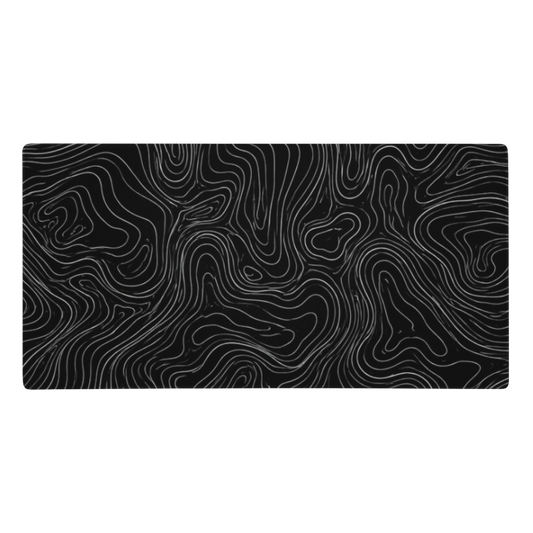 Linijos Raštas Žaidimų Juodas Baltas Kilimėlis Mousepad