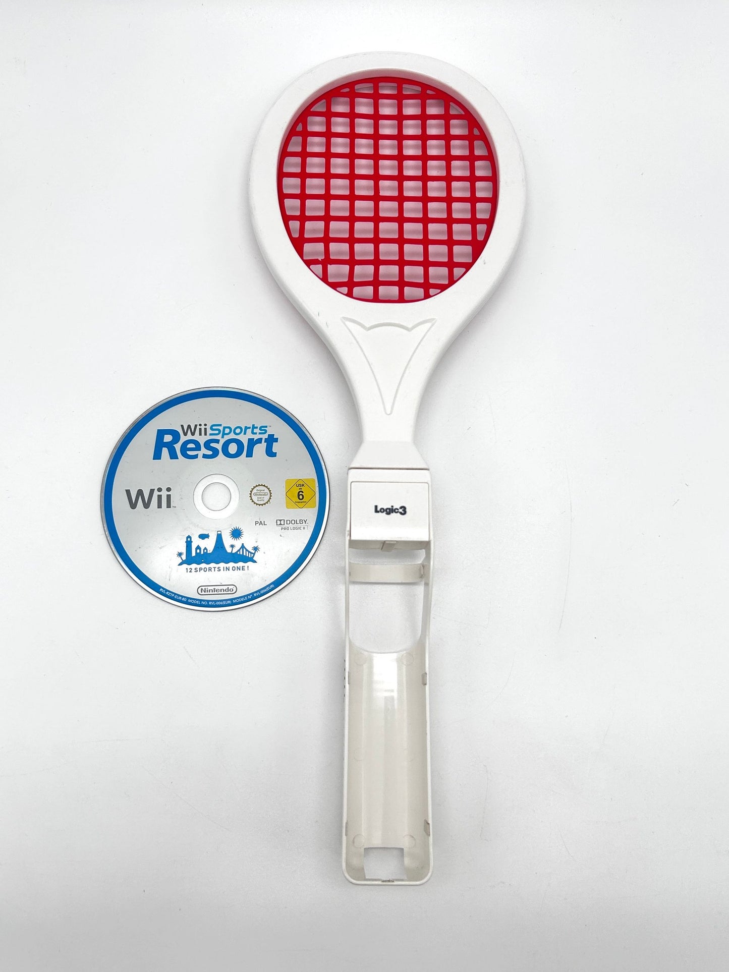 Nintendo Wii RVL-001 Žaidimų Konsolės Baltas Rinkinys