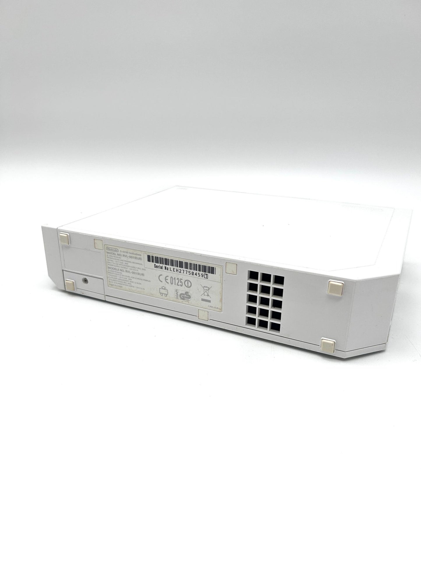 Nintendo Wii RVL-001 Žaidimų Konsolės Baltas Rinkinys
