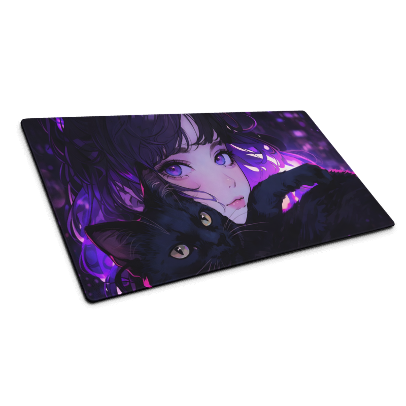 ,,Midnight Cuddle'' Anime Žaidimų Kilimėlis Mousepad