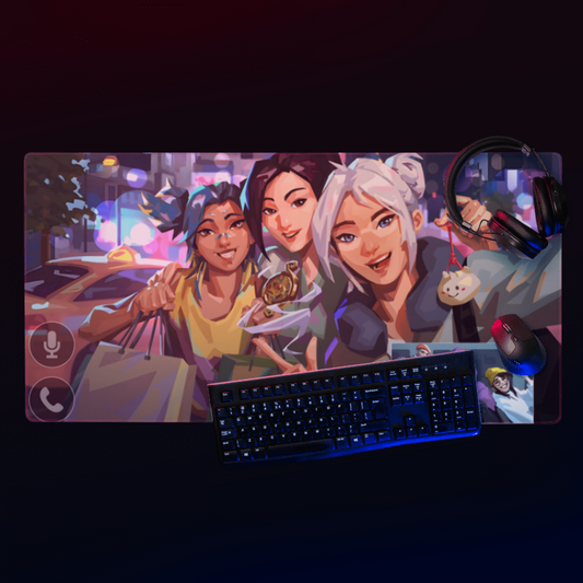 ,,Late Call'' Valorant Žaidimų Kilimėlis Mousepad