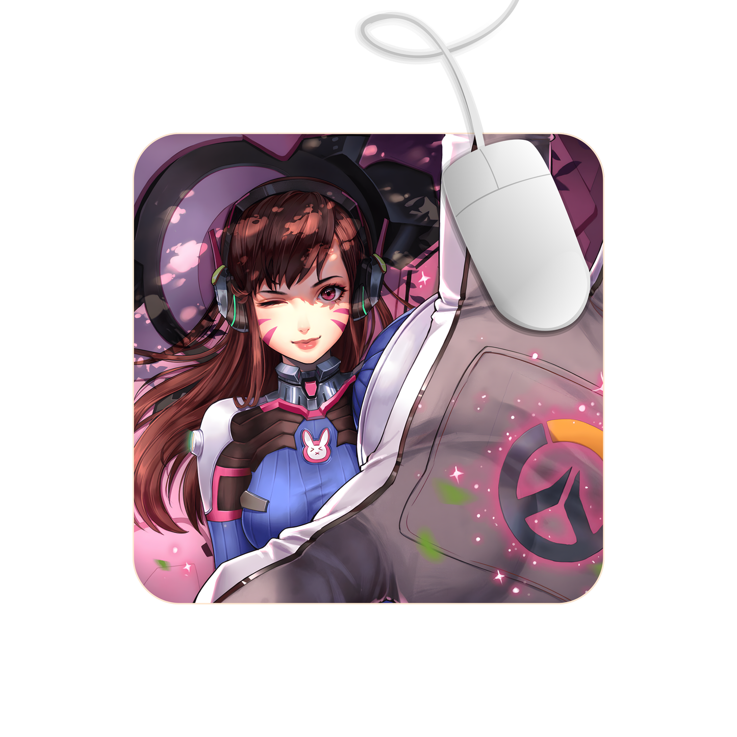 D.Va Overwatch - Žaidimų Kilimėlis Mousepad