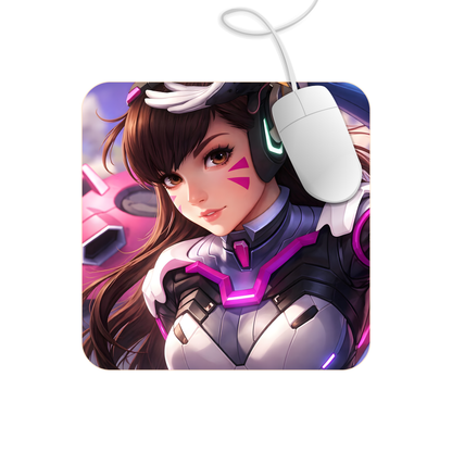 D.Va Overwatch - Žaidimų Kilimėlis Mousepad