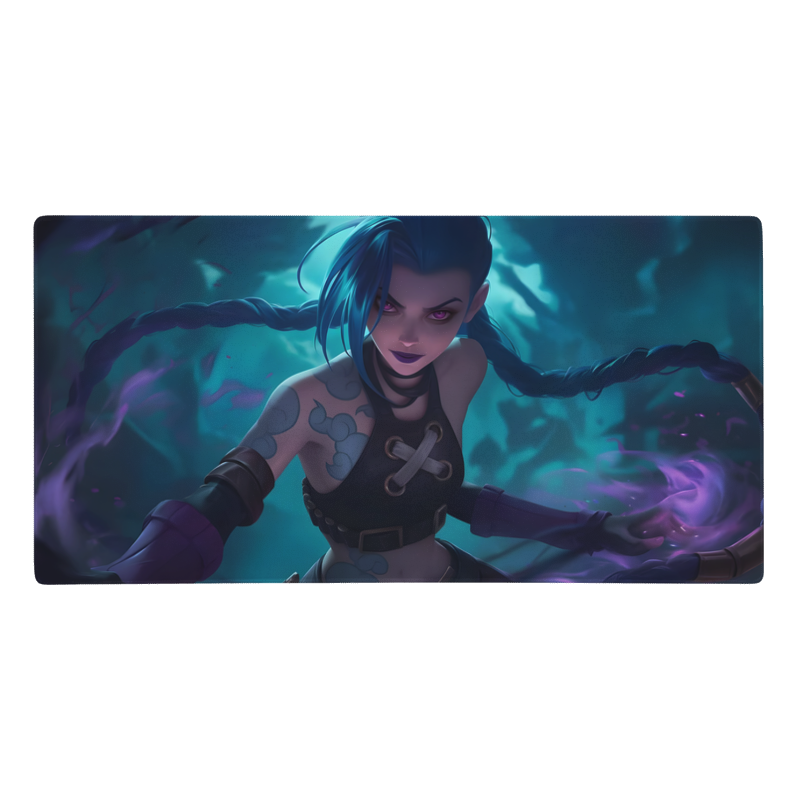 JINX Arcane Skin - League of Legends Žaidimų Kilimėlis Mousepad