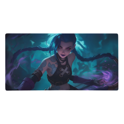 JINX Arcane Skin - League of Legends Žaidimų Kilimėlis Mousepad
