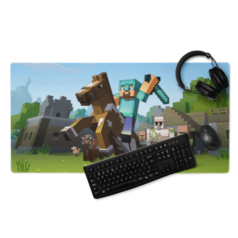 Minecraft ,,Ride to Battle'' Žaidimų Kilimėlis Mousepad