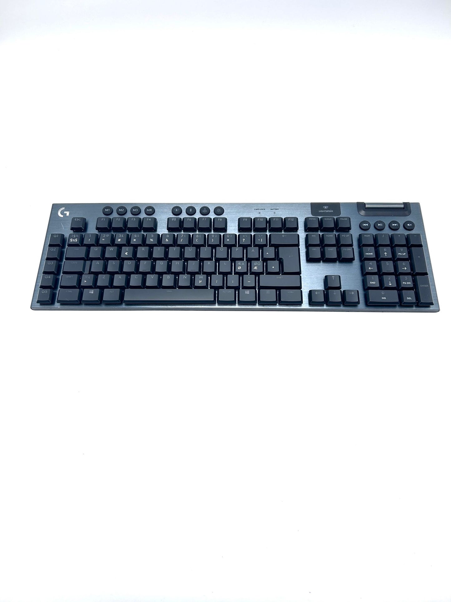 Logitech G915 Wireless (Clicky) RGB Mechaninė Gaming Žaidimų Klaviatūra