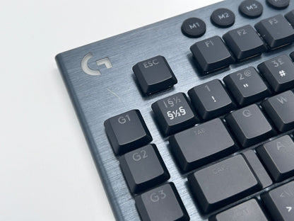 Logitech G915 Wireless (Clicky) RGB Mechaninė Gaming Žaidimų Klaviatūra