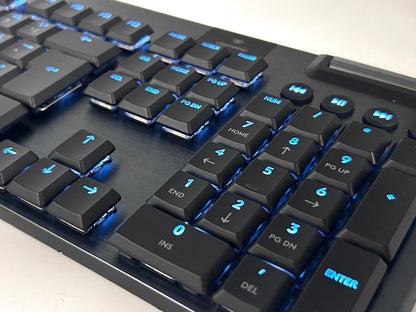 Logitech G915 Wireless (Clicky) RGB Mechaninė Gaming Žaidimų Klaviatūra