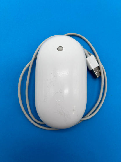 Originali Apple Mighty Mouse A1152 Laidinė Balta Pelė EMC No.: 2058
