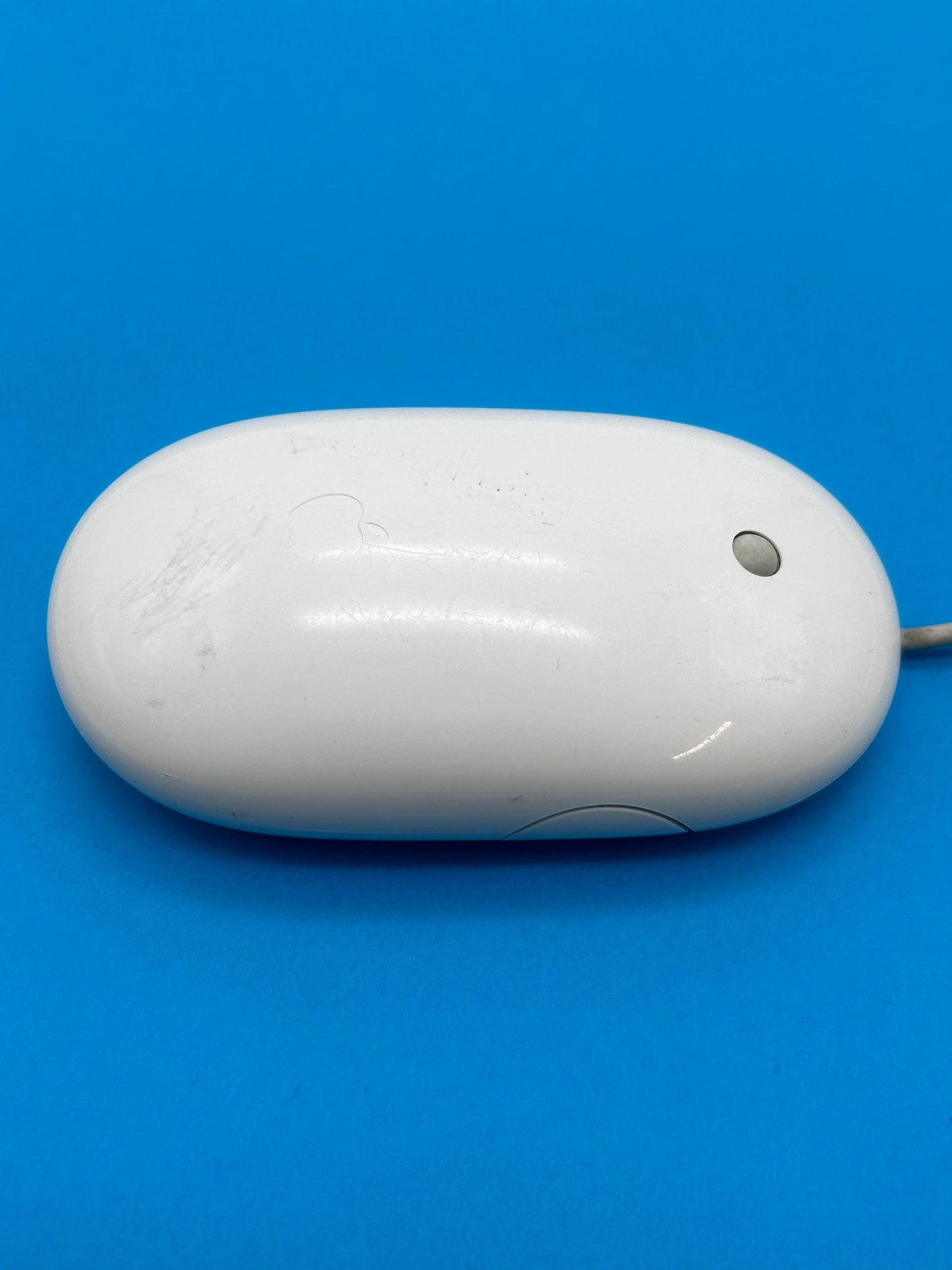Originali Apple Mighty Mouse A1152 Laidinė Balta Pelė EMC No.: 2058