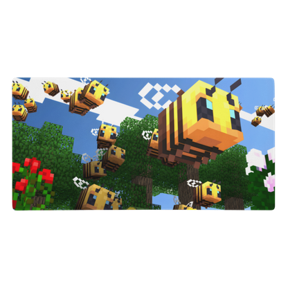 Minecraft ,,Bee Rush'' Žaidimų Kilimėlis Mousepad