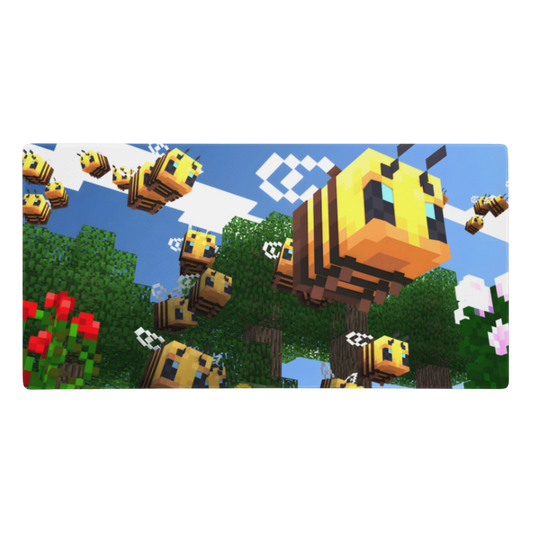 Minecraft ,,Bee Rush'' Žaidimų Kilimėlis Mousepad