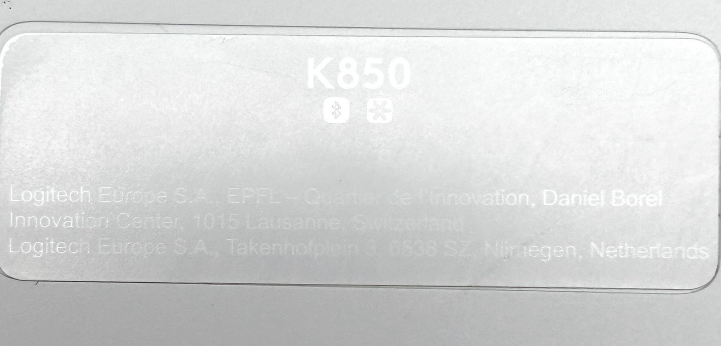 Logitech K850 Wireless Bluetooth Belaidė Darbo / Ofiso Klaviatūra