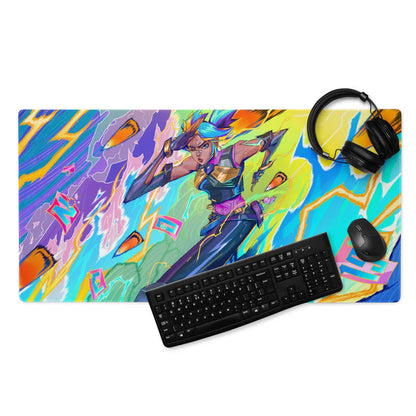 NEON Valorant Spalvingas Margas Žaidimų Kilimėlis Mousepad