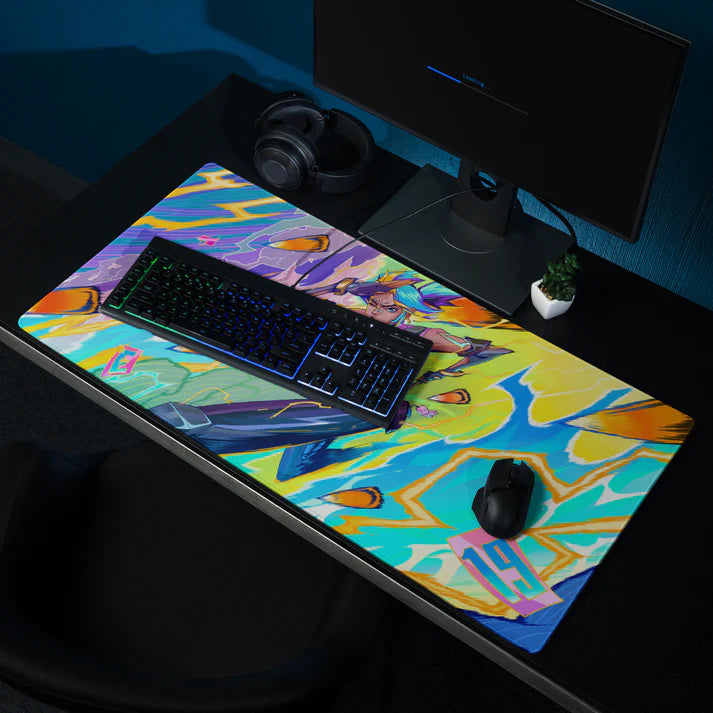 NEON Valorant Spalvingas Margas Žaidimų Kilimėlis Mousepad