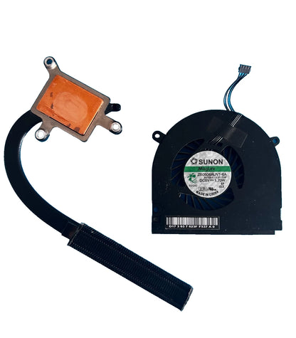 Apple MacBook Pro A1278 Aušintuvas ir Radiatorius (CPU Cooling Fan & Heatsinik) 4-Pin ZB0506AUV1-6A