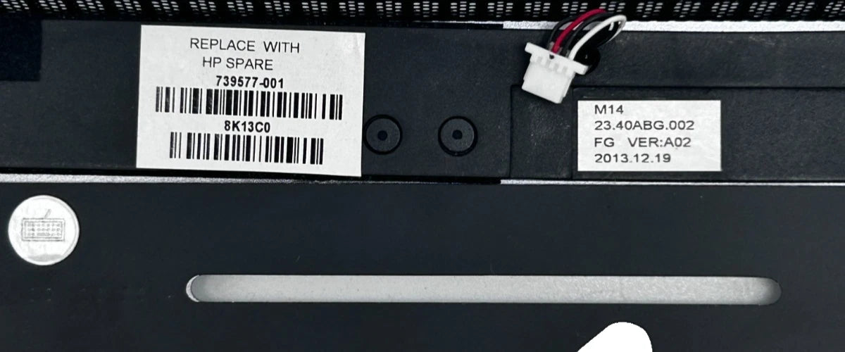 HP EliteBook Folio 1040 G1 G2 Klaviatūros Korpusas (Palmrest) - 739576-001